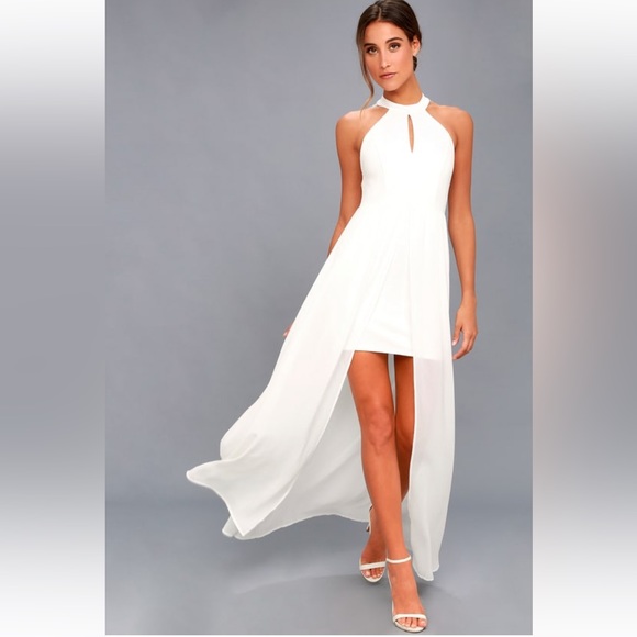 Lulus Dresses Nwt Lulus White Dress Xs White Bridal Bridal Shower